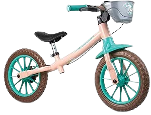 Bicicleta Infantil Balance Bike sem Pedal Love Nathor