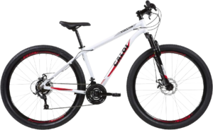 Bicicleta Aro 29 Caloi Vulcan Branca Tam. 17 Câmbio SunRun
