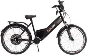 Bicicleta Elétrica Confort 800W 48V 15Ah Preta
