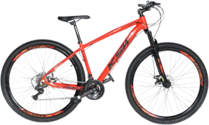 Bicicleta Aro 29 Ksw Gti 24v Marchas Câmbios Especiais Disco
