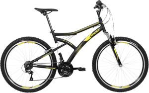 Caloi Bicicleta Andes, Aro 26, Câmbio 21 Velocidades, Preta