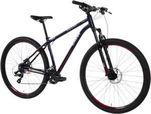 Caloi Bicicleta Vulcan HDS, Aro 29, Câmbio Shimano 24 Velocidades, Suspensão com Trava