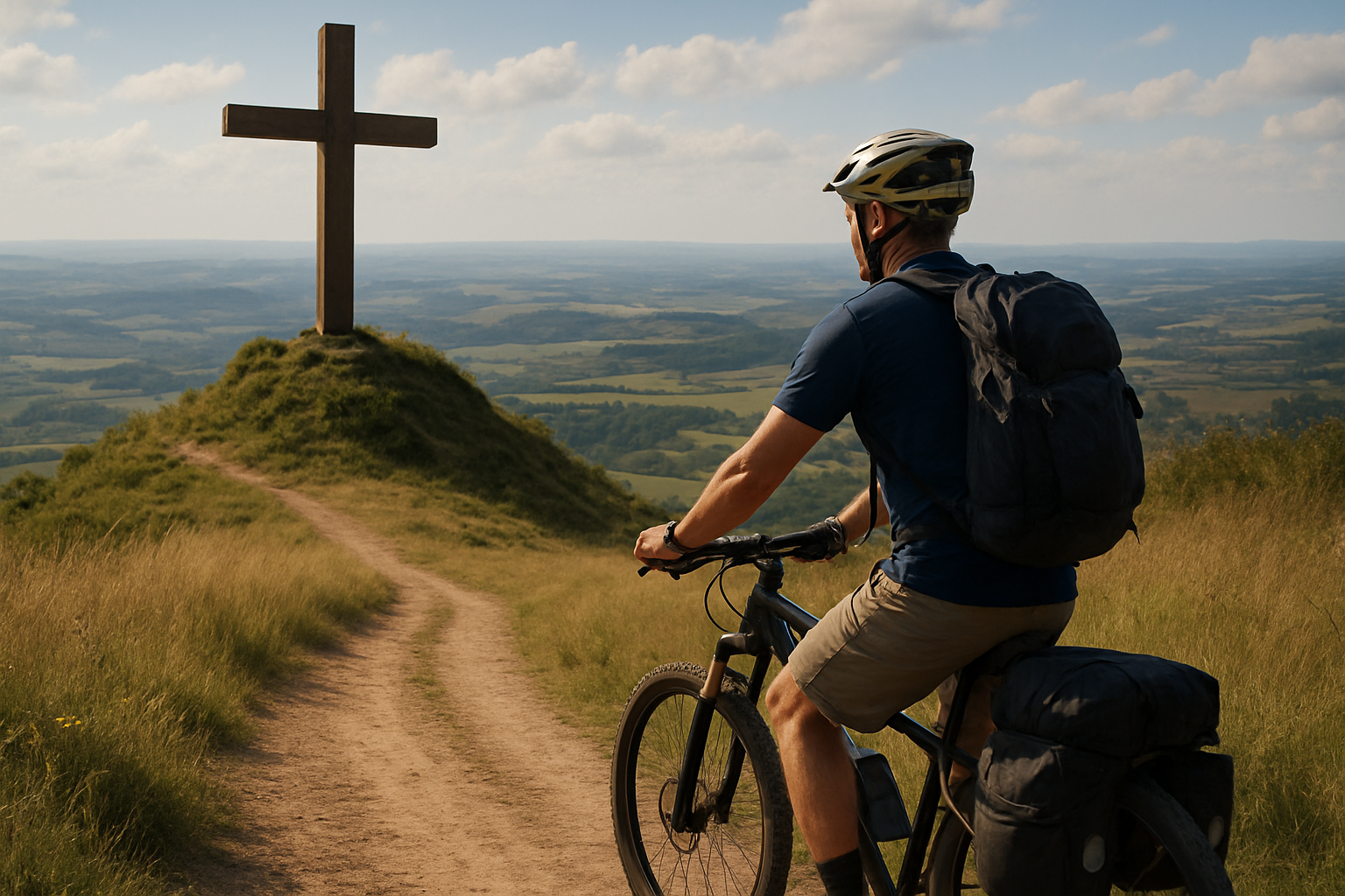 pedalando no caminho da fé