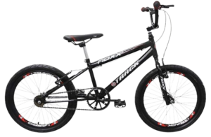 Bicicleta Aro 20 Noxx Preta Rodas Aero Cross BMX Track Bikes