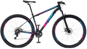 Bicicleta Aro 29 Krw Alumínio 24 Vel Freio a Disco Mecânico R1