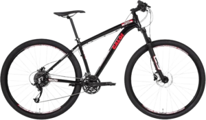 Caloi Bicicleta Mojave, Aro 29, Tamanho 19, Câmbio Microshift 27 Velocidades, Preta